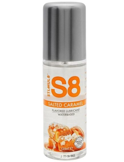 Гель-смазка stimul8 Salted caramel Lube, 125 мл 