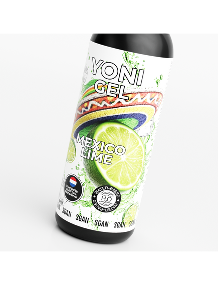 Лубрикант для орального секса SGAN YONI GEL со вкусом мексиканского лайма, 100 мл , изображение 3