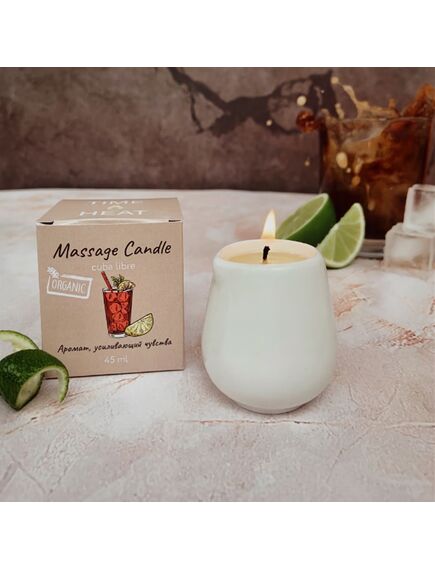 Массажная свеча "TIME HEAT" Куба Либре, 45 мл , изображение 2