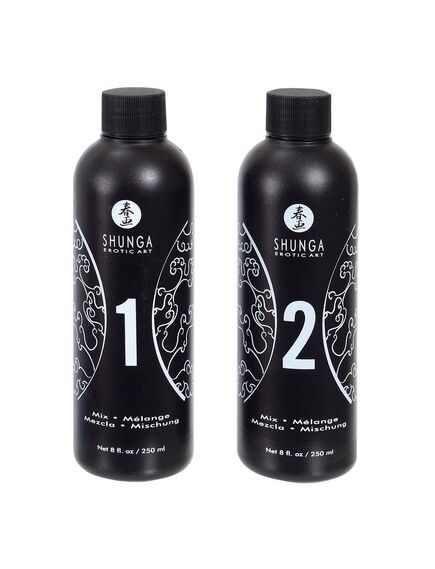 Массажный гель. Контактный восточный массаж «Шампанское и клубника», 2 х 250 мл , изображение 2