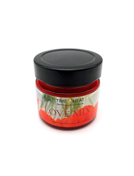 Свеча в банке лимитированная "TIME HEAT" Love Mix, 100 мл , изображение 3