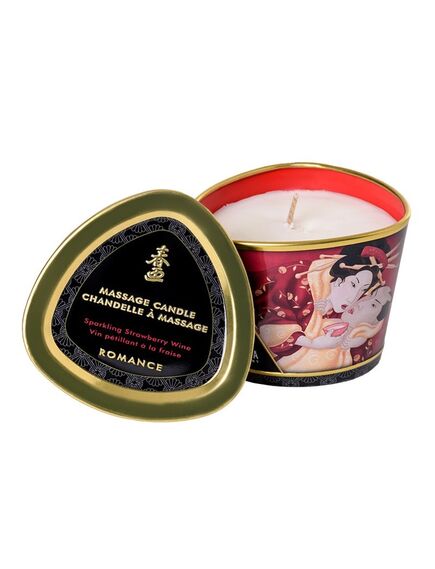 Массажная свеча «Клубничное вино», 170 мл , изображение 3