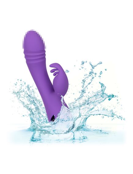 Вибромассажер-кролик с ротацией West Coast Wave Rider , изображение 3