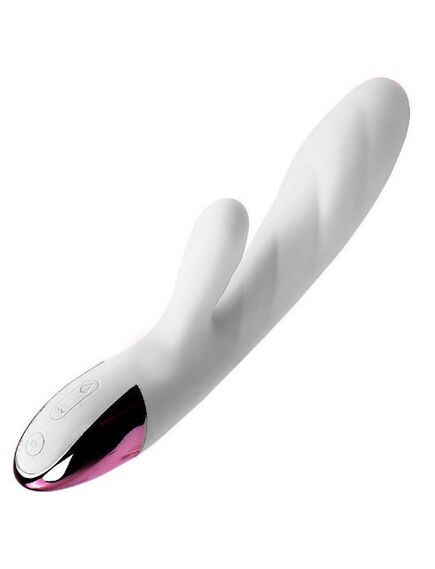 Вибратор с клиторальным отростком с функцией нагревания "Dunn" , изображение 4