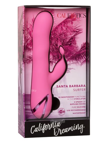 Вибромассажер-кролик с волновыми движениями ствола SANTA BARBARA SURFER , изображение 2