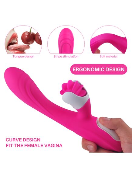 Вибромассажер с имитацией кунилингуса "Sensation" , изображение 2