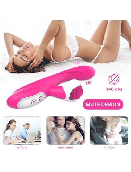 Вибромассажер с имитацией кунилингуса "Sensation" , изображение 5