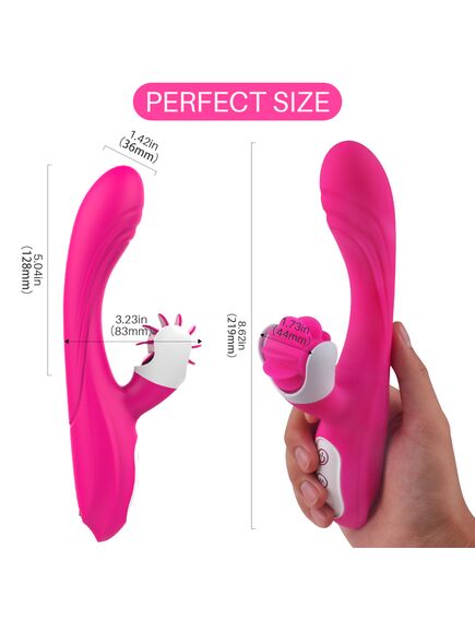 Вибромассажер с имитацией кунилингуса "Sensation" , изображение 7