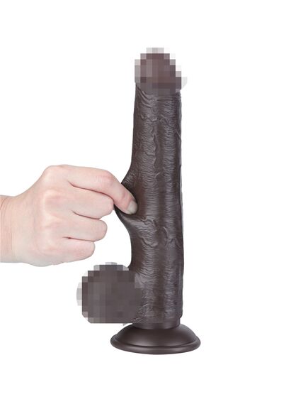 Фаллоимитатор Sliding Skin Dong с подвижной кожей , изображение 6