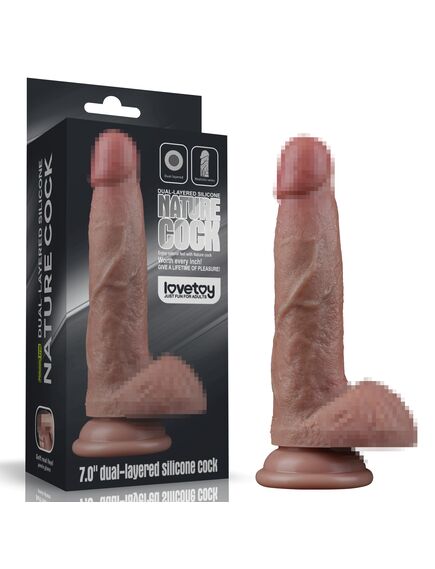 Фаллоимитатор "Dual-Layered" 9 , изображение 8