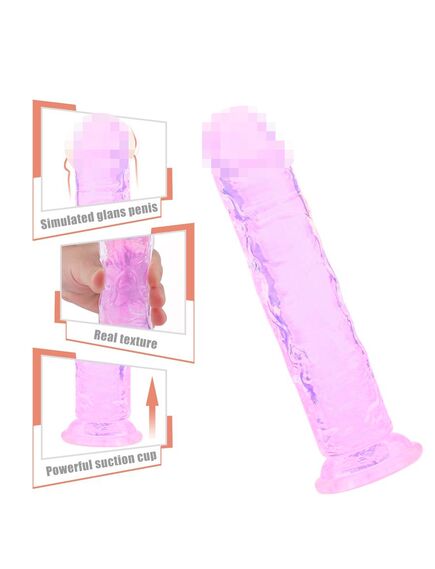 Фаллоимитатор "Lester-S" фиолетовый , изображение 3