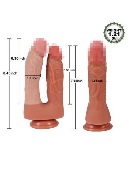 Фаллоимитатор двойной "Jamie" , изображение 2