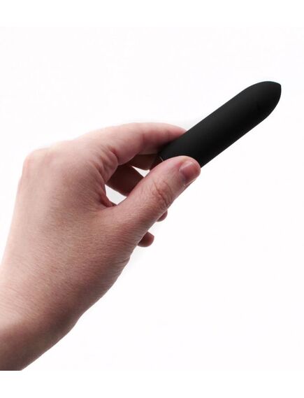 Черная вибропуля "OBSIDIAN" , изображение 5