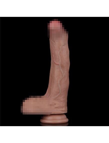 Фаллоимитатор "Dual-layered" 8.5 , изображение 2