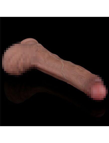 Фаллоимитатор "Dual-layered" 8.5 , изображение 5