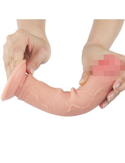 Фаллоимитатор Sliding Skin Dong с подвижной кожей 18 см , изображение 5