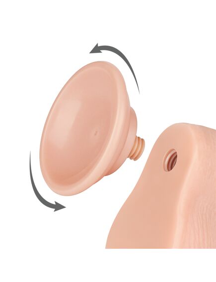 Фаллоимитатор Sliding Skin Dong с подвижной кожей, 14 см , изображение 7