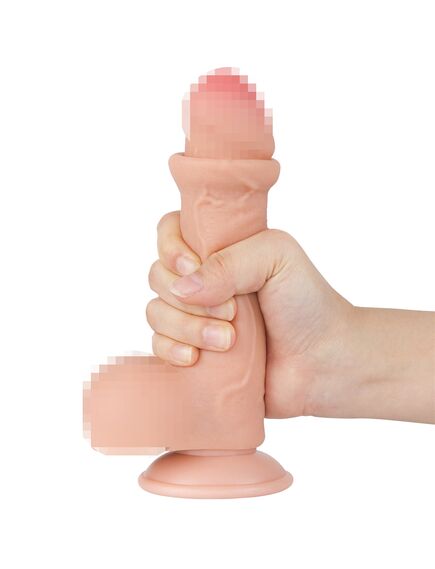 Фаллоимитатор Sliding Skin Dong с подвижной кожей , изображение 4