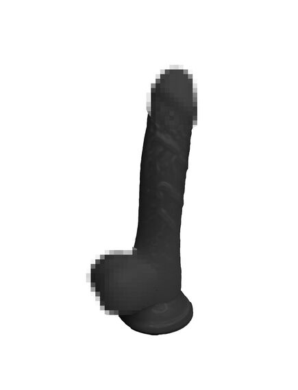Фаллоимитатор черного цвета "Martin-S" черный , изображение 2