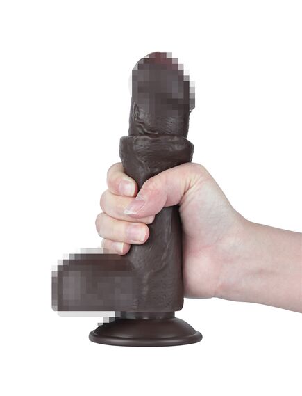 Фаллоимитатор Sliding Skin Dong с подвижной кожей, 12.5 см , изображение 4