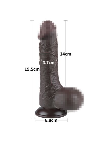 Фаллоимитатор Sliding Skin Dong с подвижной кожей , изображение 2