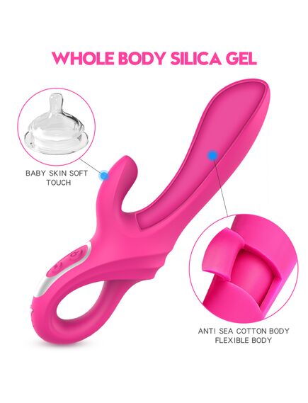 Вибратор кролик "DAGGERS" , изображение 3