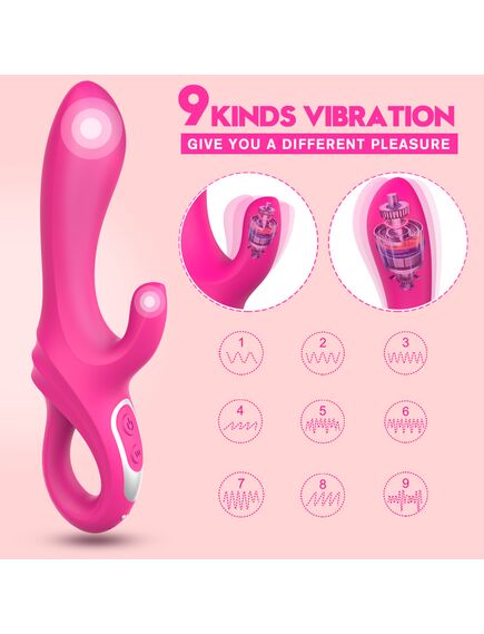 Вибратор кролик "DAGGERS" , изображение 4