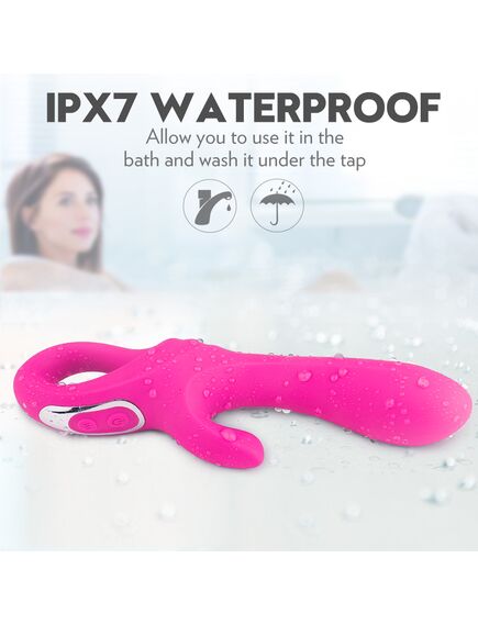 Вибратор кролик "DAGGERS" , изображение 7