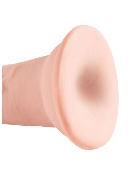 Фаллоимитатор на присоске Тройная плотность King Cock Plus 5 Triple Density Cock - Flesh , изображение 5