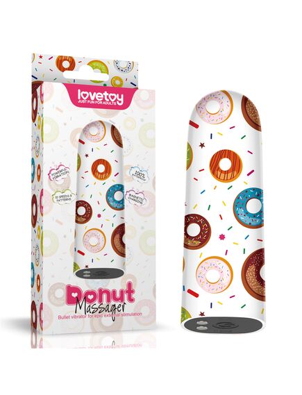 Перезаряжаемая вибропуля "Donut" , изображение 3