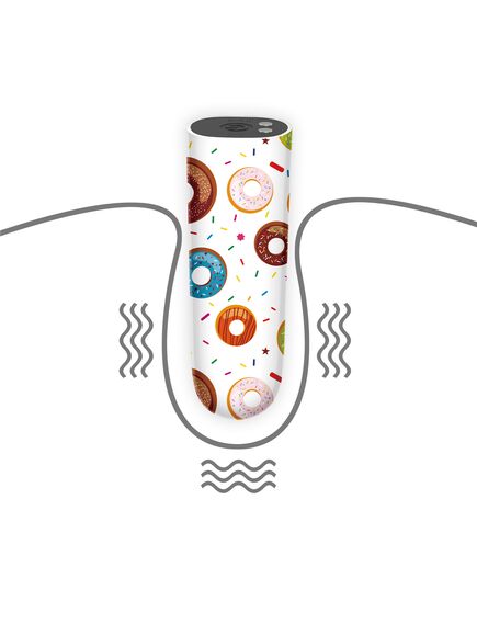 Перезаряжаемая вибропуля "Donut" , изображение 6