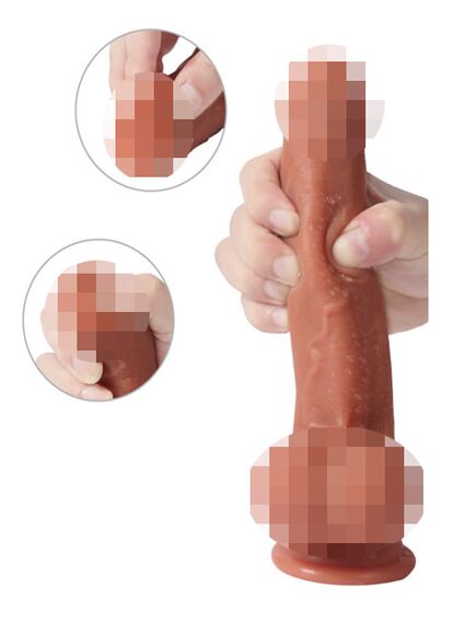 Фаллоимитатор с имитацией подвижной кожи "Bond" , изображение 2