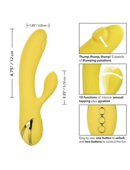 Вибромассажер-кролик SAN DIEGO SEDUCTION , изображение 4