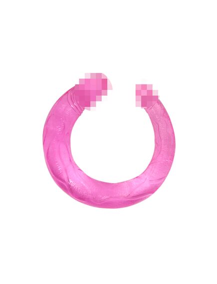 Двухсторонний фаллоимитатор Double Dones pink 