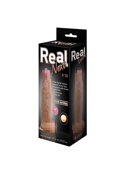Фаллоимитатор Real Next № 56 на присоске , изображение 2