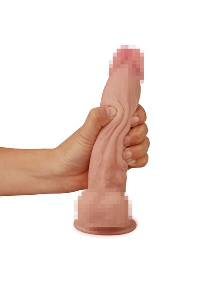 Фаллоимитатор Sliding Skin Dong с подвижной кожей 20,3см , изображение 3