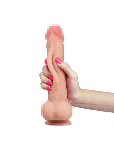 Фаллоимитатор Sliding-Skin с подвижной кожей 22,8см , изображение 3