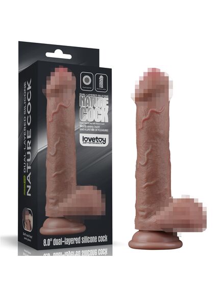 Фаллоимитатор Nature cock 8.0 , изображение 8