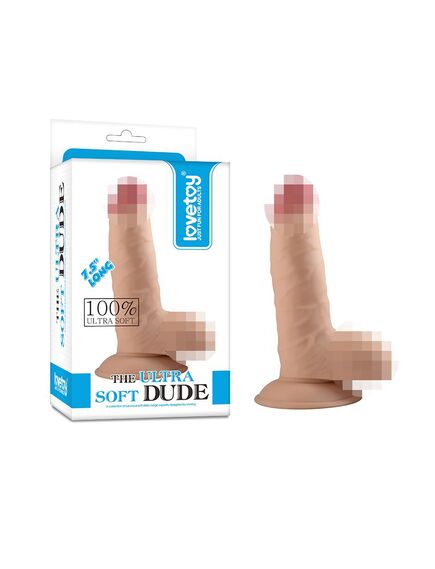 Фаллоимитатор The Ultra Soft Dude 7,5 , изображение 4