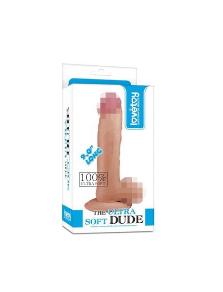 Фаллоимитатор The Ultra Soft Dude 9,0 , изображение 2