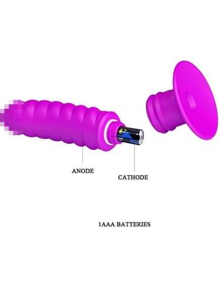 Анальная пробка Twist с вибрацией на присоске , изображение 4