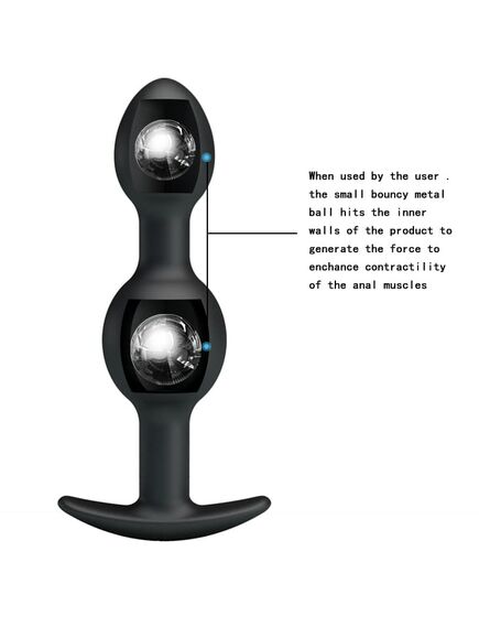 Анальная втулка силиконовая , изображение 3