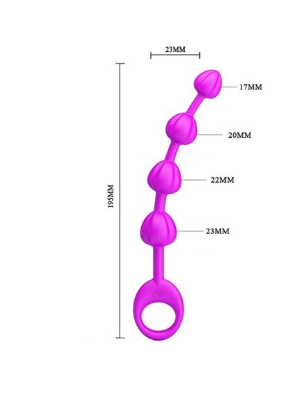 Анальная цепочка с петлей для извлечения , изображение 5