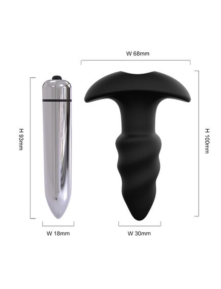 Анальная пробка с вибрацией LoveArrow , изображение 2