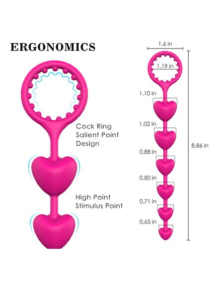 Анальные бусы LILY , изображение 3
