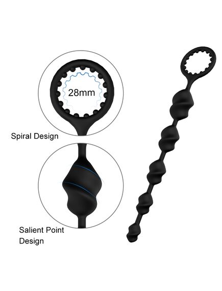 Анальные бусы "Lala" , изображение 2
