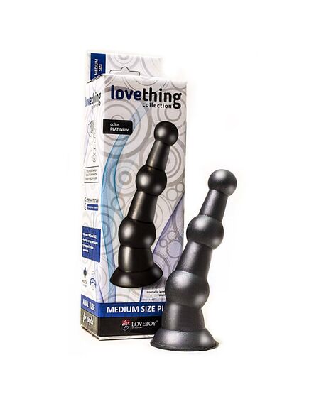 MEDIUM PLUG platinum на присоске , изображение 4