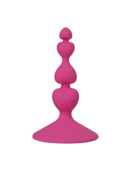 ВТУЛКА АНАЛЬНАЯ цвет розовый, L 80 мм D 10x21x17 