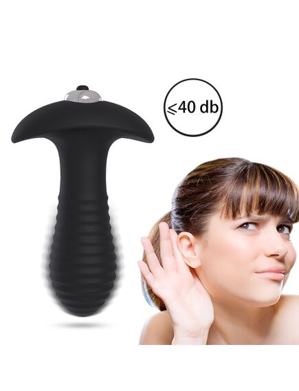 Анальная пробка с вибрацией "Spiral" , изображение 2