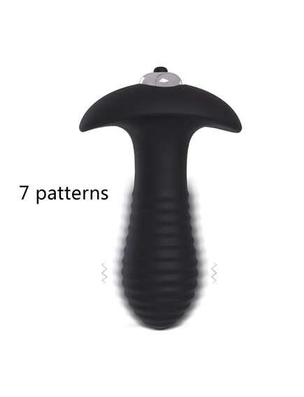 Анальная пробка с вибрацией "Spiral" , изображение 8